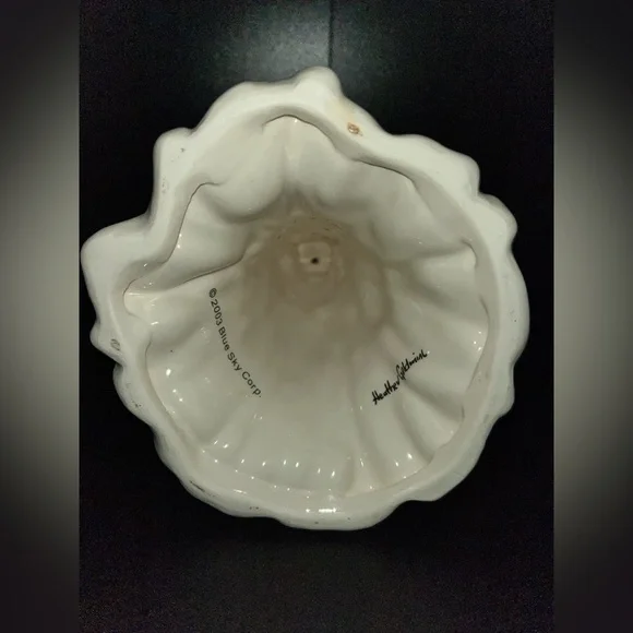 Vintage Heather Goldminc Charming Pink Figurine with Floral Hat - Picture 7 of 9